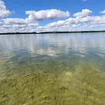 Mazurski Całoroczny Nad Jeziorem Z Jacuzzi