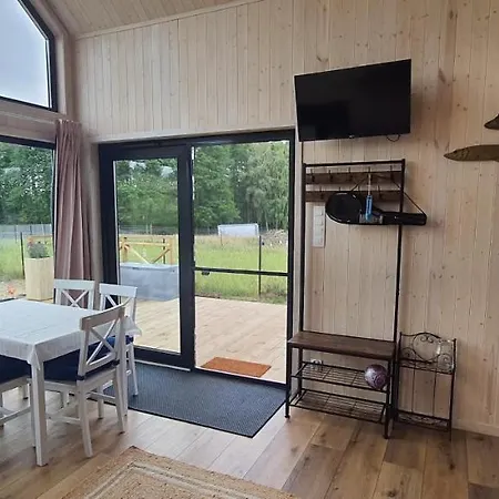 Domek Mazurski Caloroczny Nad Jeziorem Z Sauna I Jacuzzi Spa * Pasym