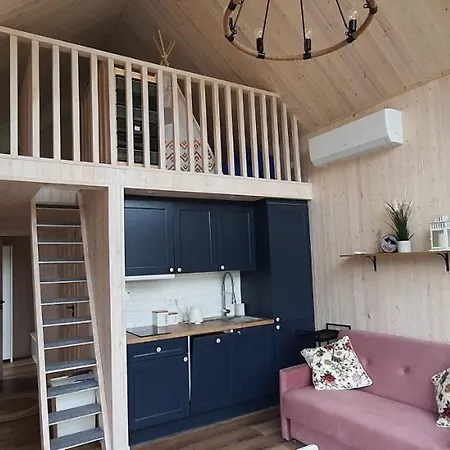 Mazurski Caloroczny Nad Jeziorem Z Jacuzzi Holiday home Pasym