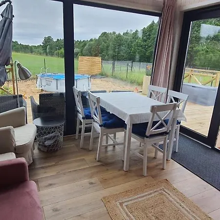 Holiday home Mazurski Caloroczny Nad Jeziorem Z Jacuzzi