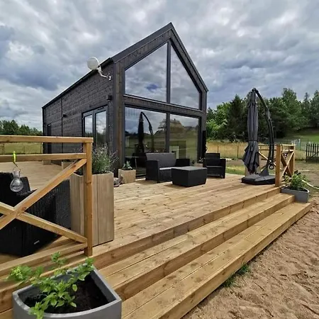 Domek Mazurski Caloroczny Nad Jeziorem Z Sauna I Jacuzzi Spa *