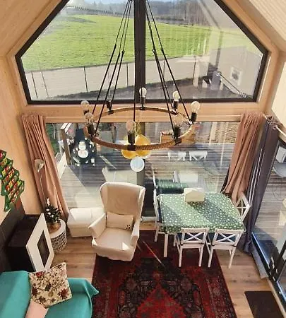 Domek Mazurski Caloroczny Nad Jeziorem Z Sauna I Jacuzzi Spa * Pasym