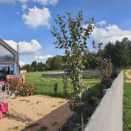 Dom wakacyjny Mazurski Całoroczny Nad Jeziorem Z Jacuzzi Pasym