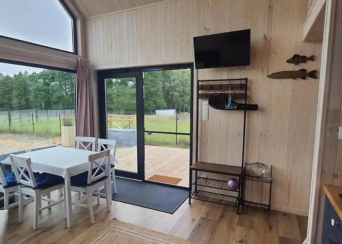 Mazurski Całoroczny Nad Jeziorem Z Jacuzzi * Pasym