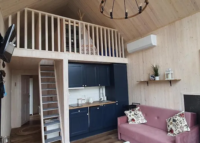 Mazurski Całoroczny Nad Jeziorem Z Jacuzzi Dom wakacyjny Pasym