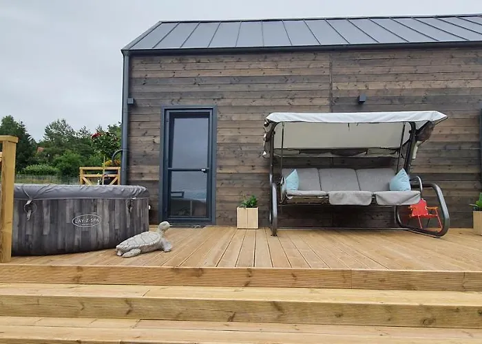 Mazurski Całoroczny Nad Jeziorem Z Jacuzzi Pasym