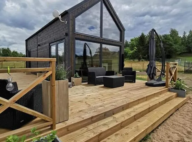 Mazurski Całoroczny Nad Jeziorem Z Jacuzzi *