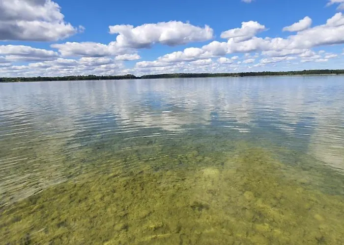 Mazurski Całoroczny Nad Jeziorem Z Jacuzzi