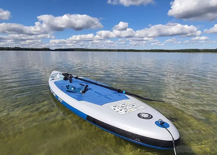 Mazurski Całoroczny Nad Jeziorem Z Jacuzzi Dom wakacyjny