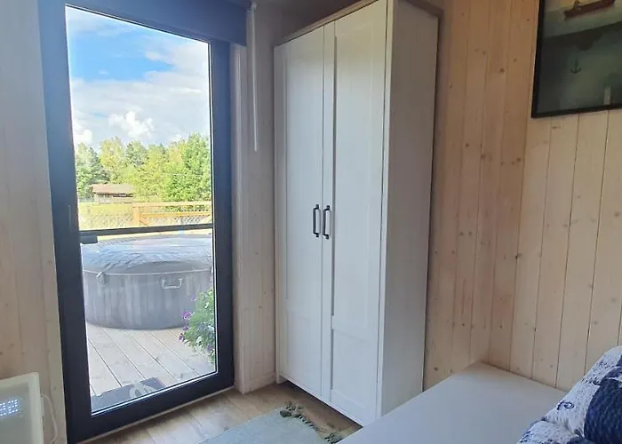 Mazurski Całoroczny Nad Jeziorem Z Jacuzzi Dom wakacyjny