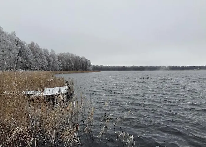 Mazurski Całoroczny Nad Jeziorem Z Jacuzzi Dom wakacyjny Pasym
