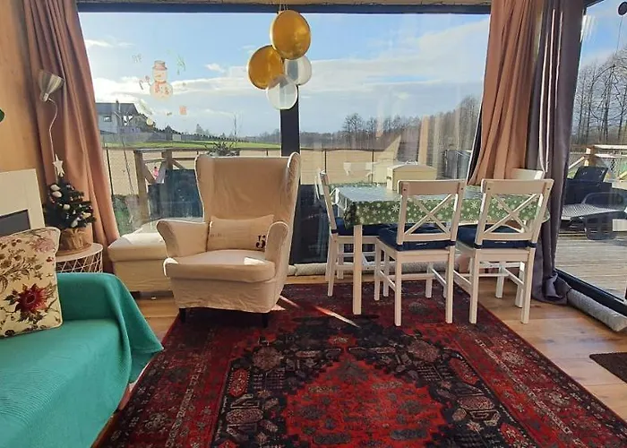 Mazurski Całoroczny Nad Jeziorem Z Jacuzzi *