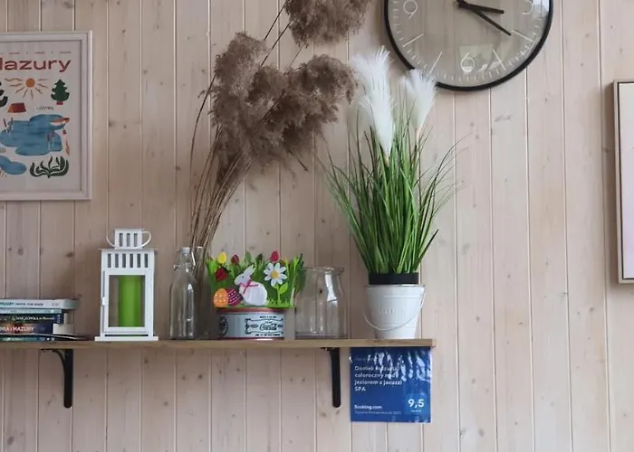 Mazurski Całoroczny Nad Jeziorem Z Jacuzzi * Pasym