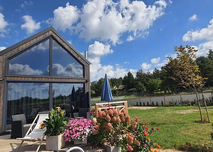 Mazurski Całoroczny Nad Jeziorem Z Jacuzzi *