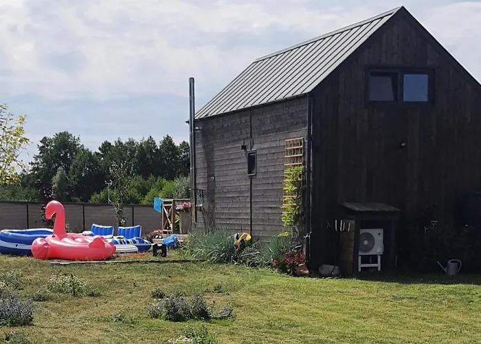 Mazurski Całoroczny Nad Jeziorem Z Jacuzzi Pasym