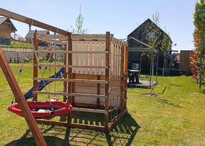 Dom wakacyjny Mazurski Całoroczny Nad Jeziorem Z Jacuzzi