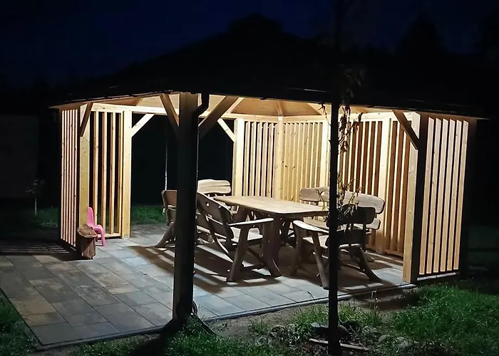 Mazurski Całoroczny Nad Jeziorem Z Jacuzzi