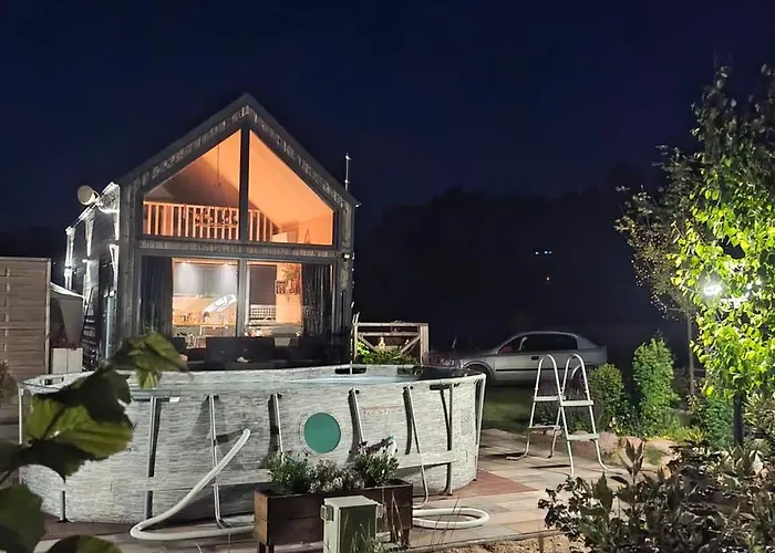 Mazurski Całoroczny Nad Jeziorem Z Jacuzzi Dom wakacyjny *