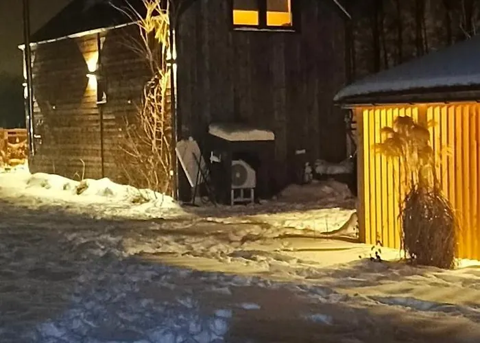 Mazurski Całoroczny Nad Jeziorem Z Jacuzzi Dom wakacyjny Pasym